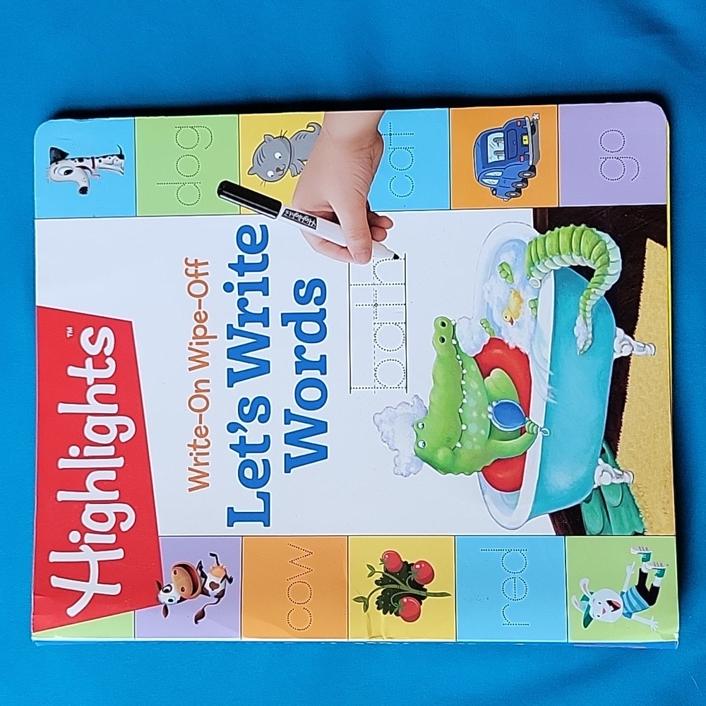 Highlights Let's Write Words Book